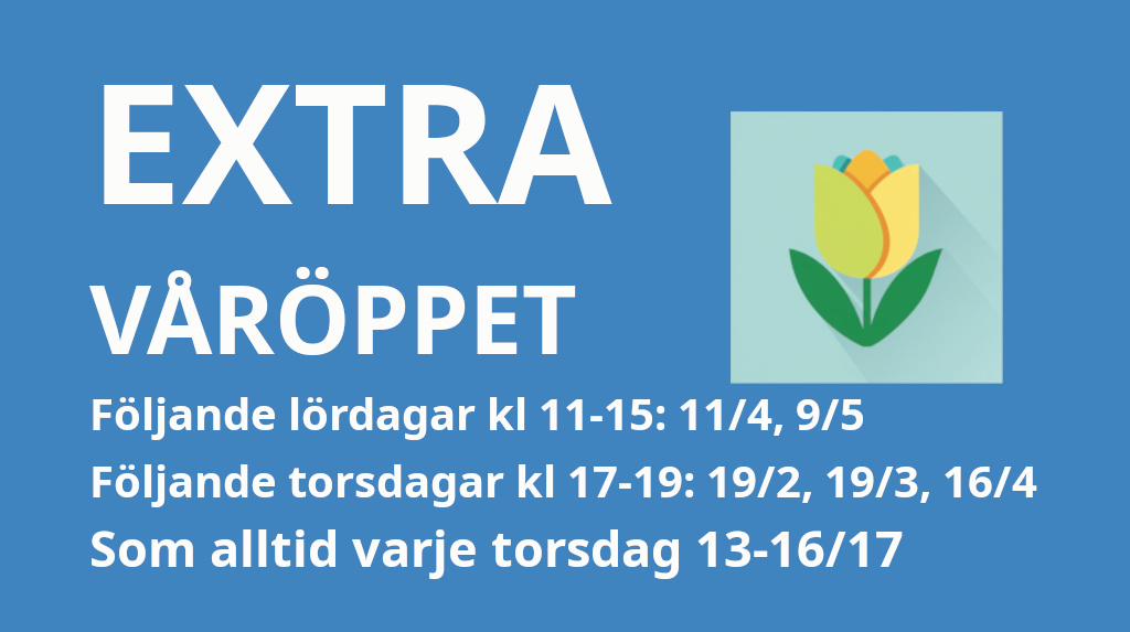 Extra våröppet 2026